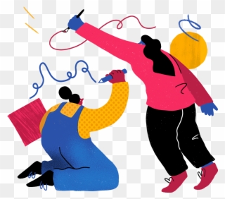 Airtable Illustration Clipart