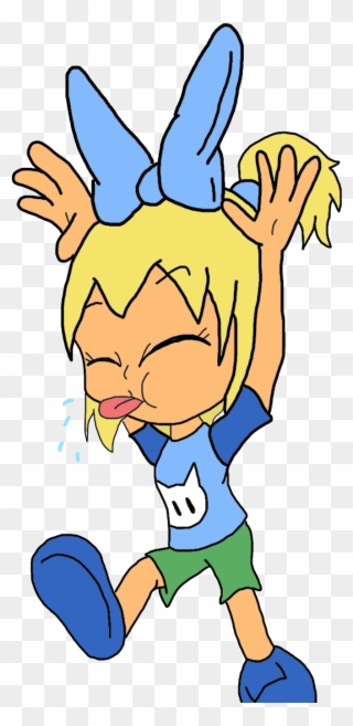 Lyloo Taunting And Blowing A Raspberry By Kalebdouglass2 - Cartoon Blowing A Raspberry Clipart