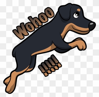 Rottweiler Emoji & Stickers Messages Sticker-9 - Dog Clipart