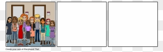 The Wedding Party - Storyboard Clipart