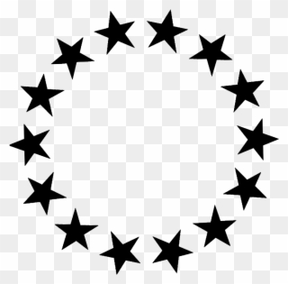 Stars Frame Border Frames Black Star - South Effingham High School Logo Clipart
