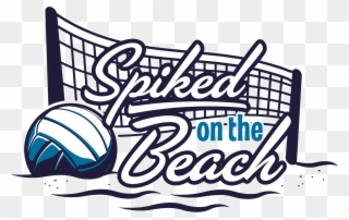 Spiked On The Beach Clipart