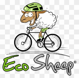 Eco Sheep Is Making Bicycles Greener By Lubricating - Sheep Riding A Bike Clipart