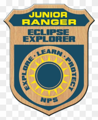 Junior Ranger Eclipse Explorer Badge - Junior Ranger Program - Png Download