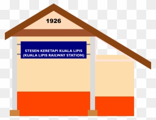 Big Image - Kuala Lipis Railway Station Clipart