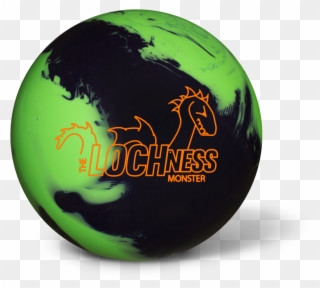 Loch Ness Monster Bowling Ball - Monster Loch Ness Bowling Ball Clipart