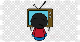 Watching Tv Clipart Television Clip Art - User Icon With Transparent Background - Png Download
