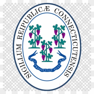 State Seal Of Connecticut Clipart Seal Of Connecticut - Great Seal Of The State Of Connecticut - Png Download