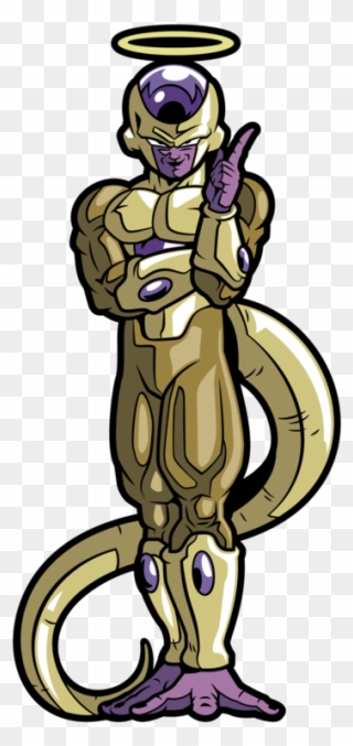 Golden Frieza Clipart