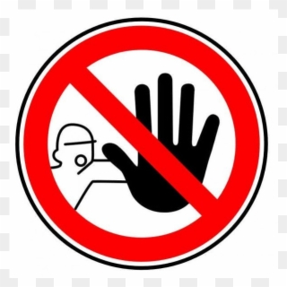 Stickers Interdiction De Fumer /ø 14/ Cm, Interdiction - Verbotszeichen Zutritt Für Unbefugte Verboten Clipart
