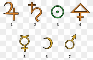 Symbols Used By Alchemists - Dodona Symbol Clipart