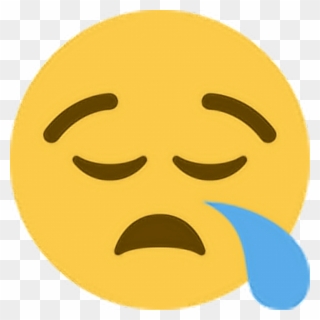 Tsk Frown Unhappy Sad Upset Freetoedit - 😪 Emoji Clipart
