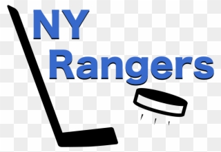 The New York Rangers Ice Hockey In New York - New York City Clipart