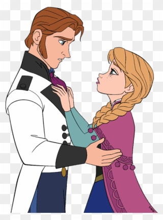 Clip Art Disney Galore - Anna And Hans Clipart - Png Download