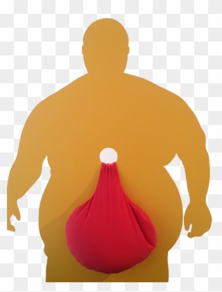 The Stomach Is A J-shaped Muscular Pouch That Expands - Illustration Clipart