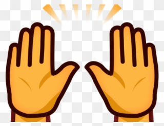 Raising Both Hands Emoji Clipart