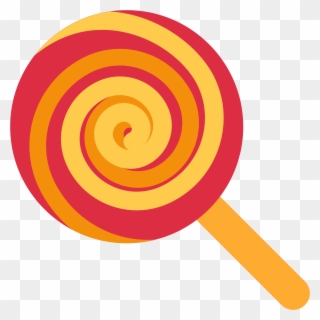 Spiral Clipart Clip Art - Emoji Lollipop - Png Download