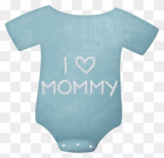 Clipart Baby Onesie - Blue Onesie Clipart - Png Download