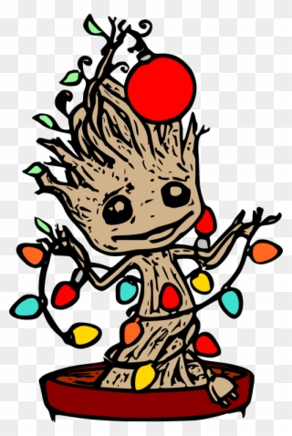Christmas Groot, Christmas Groot - Groot Christmas Clipart