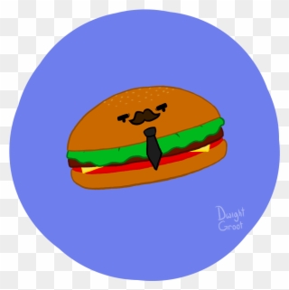 Burger Dad - Hamburger Clipart