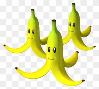 Triple Banana Mario Kart Clipart