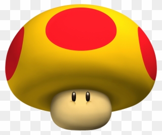 Mushroom Clipart Yellow Mushroom - Rocket From Mario Kart - Png Download