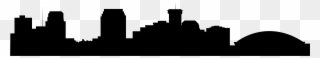 New Orleans Skyline Vector Clip Art - New Orleans Skyline Clipart - Png Download