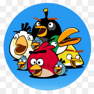 Photos Cartoon - Angry Birds Clipart