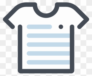 Graphic Royalty Free Library T Shirt Icon Free - T Shirts Icon Png Clipart