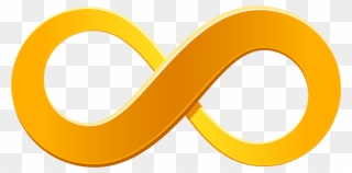 Clipart Transparent Download Symbol Clip Art Cliparts - Transparent Background Gold Infinity Symbol Png