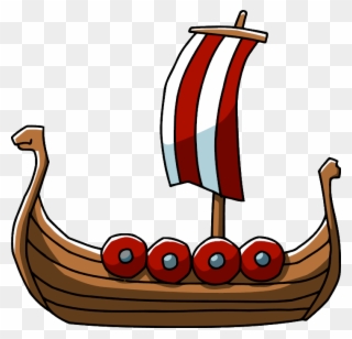 Viking Ship Clipart Cute - Viking Boat Png Transparent Png