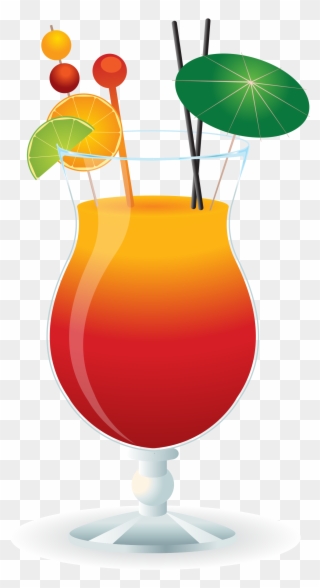 Clip Art Drink Clipart - Sex On The Beach Clipart - Png Download