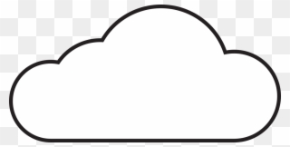 Clip Art Cloud Clipart - Clip Art Cloud Computer - Png Download