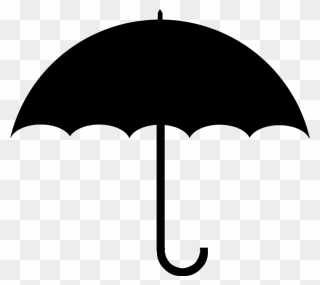 Umbrella Clipart Clear Background - Umbrella Png Black Transparent Png
