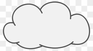 Cloud Clipart Clear Background - Cumulus Cloud Clip Art - Png Download