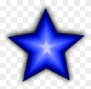 Blue Star Flag Clip Art - Transparent Background Images Of A Star - Png Download