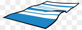 Sand Clipart Transparent - Draw A Beach Towel - Png Download