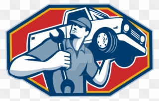 Jpg Automobile Mechanic Clipart - Auto Mechanic - Png Download