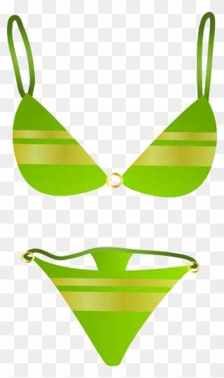 Green Swimsuit Png Clip Art - Swimsuit Clipart Png Transparent Png