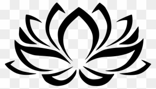 Meditation Clipart Lotus Flower - Lotus Symbol - Png Download