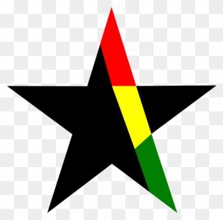 Black Star Ghana Clipart By Clipart Panda - Blackstar David Bowie - Png Download