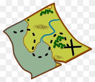 Map Clipart Direction - Map Clipart - Png Download