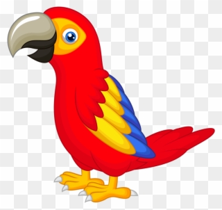 Drawing With Colour At Getdrawings Com Free - Parrot Clip Art Free - Png Download
