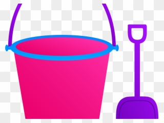 Sand Castle Clipart Clip Art - Bucket And Spade Clipart - Png Download