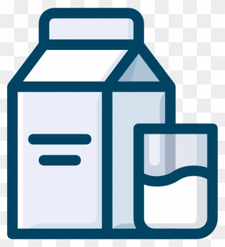 Download Milk Symbol Clipart Chocolate Milk Soy Milk - Almond Milk Vector Png Transparent Png