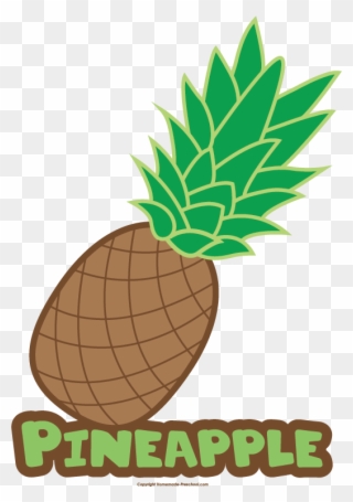 Click To Save Image - Pineapple Clipart With Name - Png Download