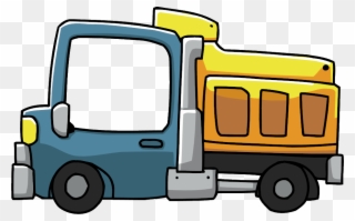 Clip Magnets Phone - Dump Truck Cartoon Png Transparent Png