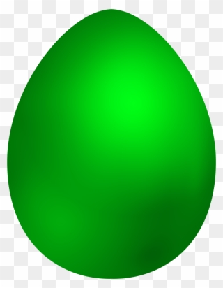 Green Easter Egg Png Clip Art - Green Easter Egg Clipart Transparent Png