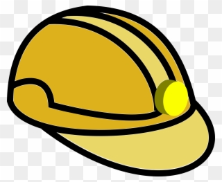 Big Image - Miner Helmet Vector Png Clipart