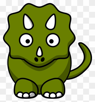 Cartoon Animal Photos - Cartoon Triceratops Clipart